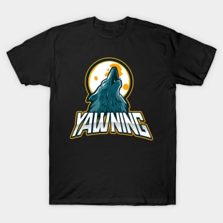 Yawning wolf meme T-Shirt